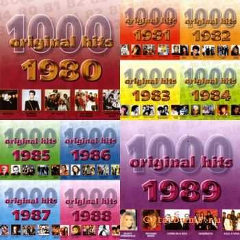 VA - 1000 Original Hits 1980-1989 (10 CDs Box Set) (2001)