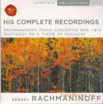 Sergej Rachmaninoff - His Complete Recordings CD2(10CD Box Set RCA Records) 2005