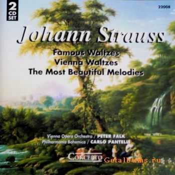 Johann Strauss - Vienna Waltzes, The Most Beautiful Melodies (2002)