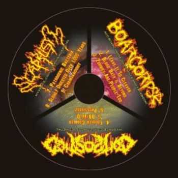 Boarcorpse & Composted & Scaphism - Boarcorpse/Composted/Scaphism [Split] (2010)