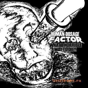 Human Dosage Factor - What A Horrible Way To Die!! [EP] (2011)