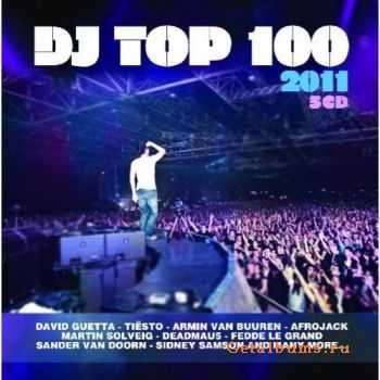 VA - DJ Top 100: 2011 (5CD) (2011)