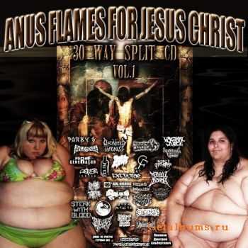 V A - Anus Flames For Jesus Christ, Vol.1 (30 Way Split CD) (2011)