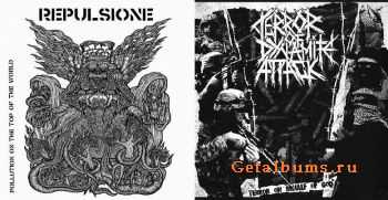 Repulsione & Terror Of Dynamite Attack - Pollution On The Top Of The World & Terror On Behalf Of God (Split) (2011)