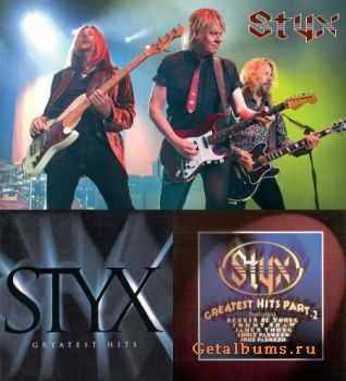 Styx - Greatest Hits [Pt. I] 1995 +  Greatest Hits [Pt. II] 1996 (Lossless) + MP3