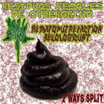 Mula Gortal & Hematoputrefaction Sexologicunt - Residuos Fecales De Cybergrind (2 Ways Split) (2010)