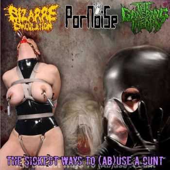 Bizarre Ejaculation & PorNoiSe & The Gang Bang Theory - The Sickest Ways To (Ab)Use A Cunt (Split) (2012)