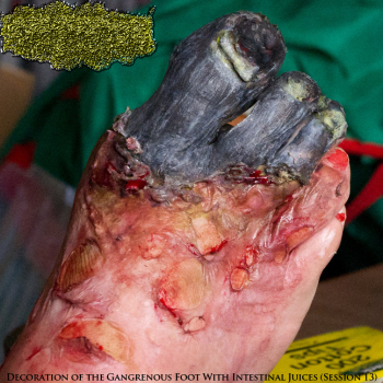 CxHxFxUxUx - Decoration of the Gangrenous Foot With Intestinal Juices (Session 13) (2013)