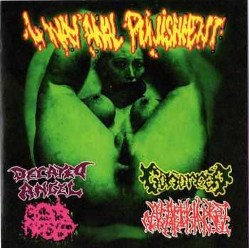 NxPxHx & Decayed Angel & Gecinyel&#337; & Gonorrea - 4 Way Anal Punishment (Split) (2013)