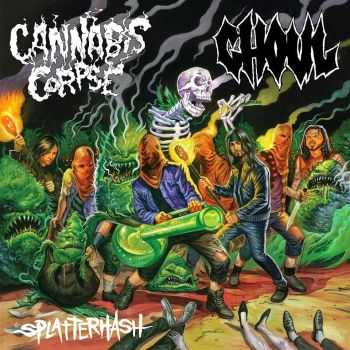 Cannabis Corpse & Ghoul - Splatterhash (Split) (2014)