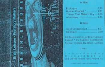 Brain Leisure  - Prefatory Matters (1993)