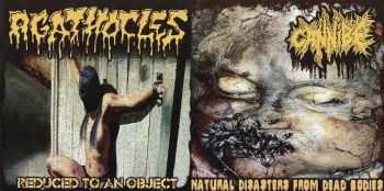 Agathocles / Cannibe - Reduced To An Object // Natural Disaster From Dead Bodies (2013)