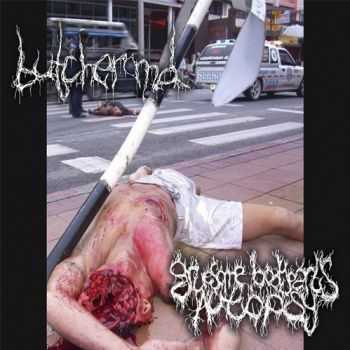 Gruesome Bodyparts Autopsy & Butcher M.D. - Split 7" (2015)