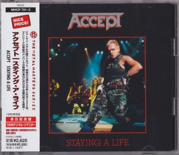 Accept - Staying A Life (1990)