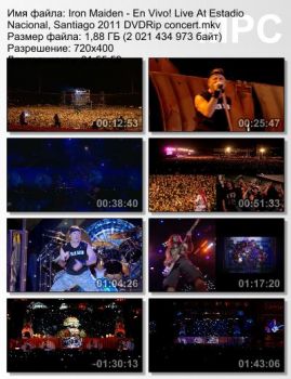 Iron Maiden - En Vivo! (Live At Estadio Nacional, Santiago)