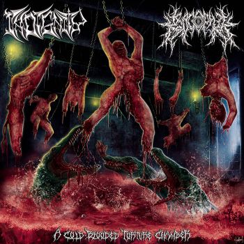 Indignity / Krocophile - A Cold-Blooded Torture Chamber (2020)