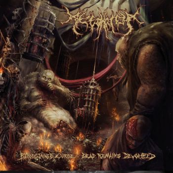 Akephalos - Bloodstained Curse Dead Remains Devoured (2021)