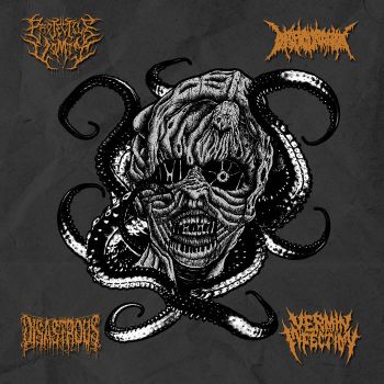 Projectile Vomit / Disfiguration / Disastrous / Vermin Infection - Vomiting Disfigured Disastrous Vermin (2022)