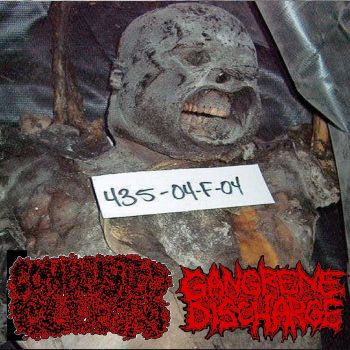 Combusted Clumps / Gangrene Discharge - Split (2022)