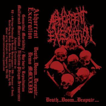 Abhorrent Execration - Death...Doom...Despair... (2023)