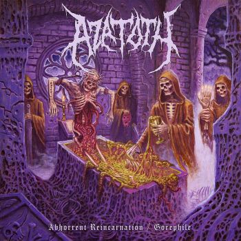 Azatoth / Cryptic Hatred - Obnoxious Path of Reincarnation (2023)