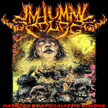 Inhuman Scourge - Haunted by Apocalyptic Visions (2024)