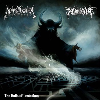 Kurnugia / Nunslaughter - The Halls of Leviathan (2023)