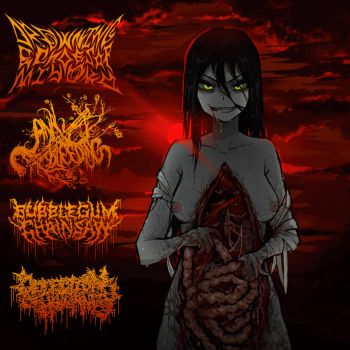 Drowning Echoes of Miyoko / Anal Bleeding / Bubblegum Chainsaw / Deception of Humanity - Maiming the Defenseless (2024)