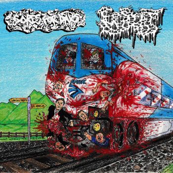 Sores for Days / Casket Mush - Split (2024)