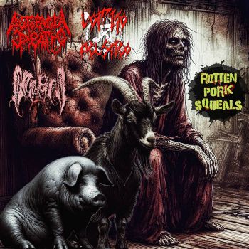 OPorco / Vomito Acustico / Autofagia Death - Rotten Pork Squeals (2024)