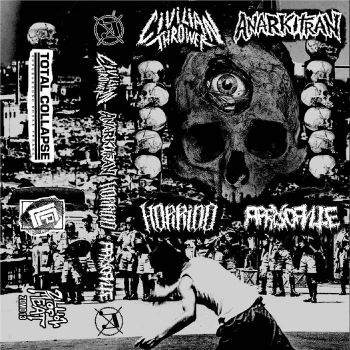 Civilian Thrower / Horrido / Anarkitran / Arrogante - Split (2024)