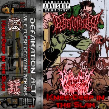 Defamation Act / Vile Flesh Decaying Remains - Knee-Deep in the Slam (2025)