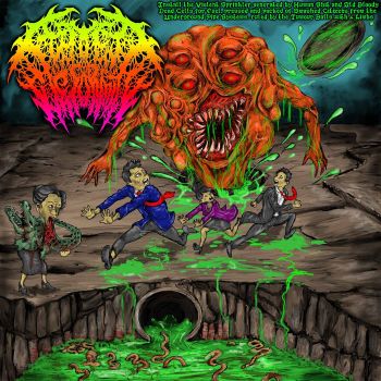 Rotten Deformity - Install the Violent Sprinkler Generated by Human Shit and Old Bloody Dead Cells for Fuel, Pressed and Packed of Smashed Citisens from the Underground Pipe Systems Ruled by the Tumor Balls with 4 Limbs (2025)