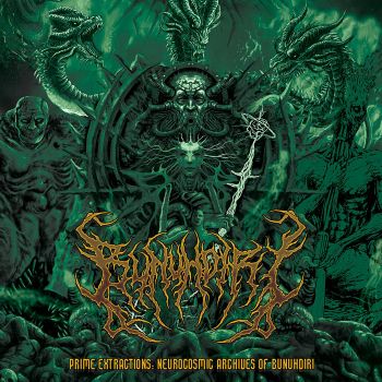 Обложка: Bunuhdiri - Prime Extractions: Neurocosmic Archives of Bunuhdiri (2025)