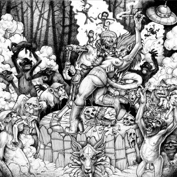 Обложка: Leprophiliac / Spastic Amoebas - Leprophiliac Meets Spastic Amoebas (2025)