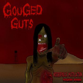 Обложка: Gouged Guts - Necrophilic Mutilation (2025)
