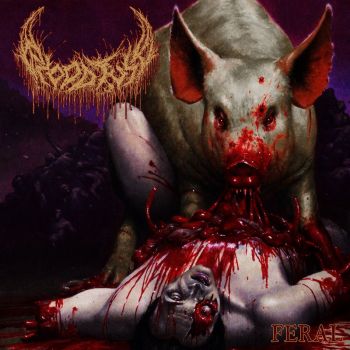 Обложка: BloodTusk - Feral (2025)