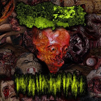 Обложка: Syphilitic Brain Rot / Regurgitasi - Split (2025)