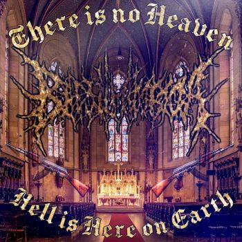 Обложка: BloodLease - There Is No Heaven, Hell Is Here on Earth (2025)