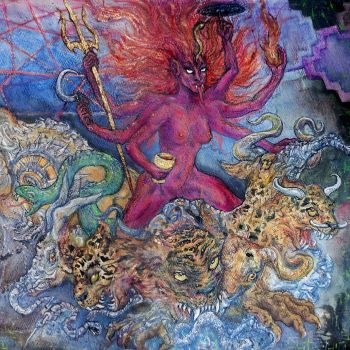 Обложка: Tetragrammacide - Cyber-Tantric Paradigm of Radical Sri-Vidya (2025)