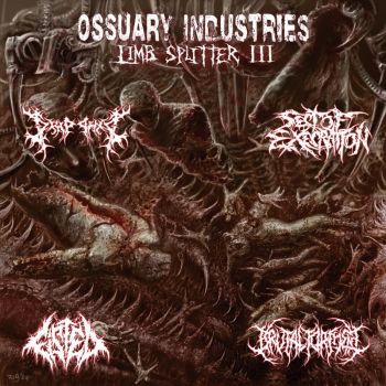 Обложка: Dripping / Sect of Execration / Fisted / Brutal Torment - Limb Splitter III (2025)
