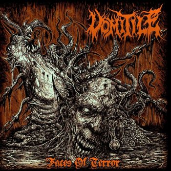 Обложка: Vomitile - Faces of Terror (2025)
