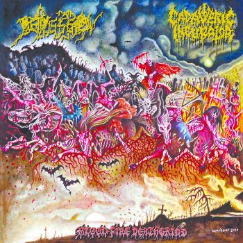 Обложка: Cadaveric Incubator / Depression - Blood Fire Deathgrind (2025)