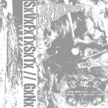 Обложка: Sulfuric Vomit from the Septic Tank / Gangrenous Necrosis - Split (2025)