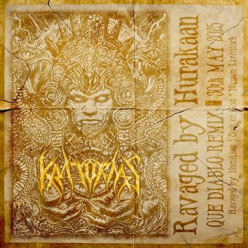 Обложка: Kratornas - Ravaged by Hurakaan (2025)