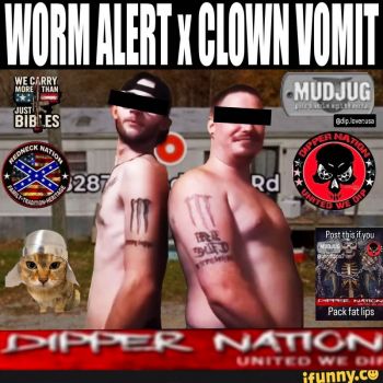 Worm Alert / Clown Vomit - United We Dip (2026)