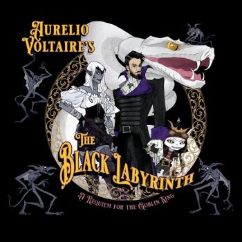 Aurelio Voltaire - The Black Labyrinth - A Requiem For The Goblin King (2022)