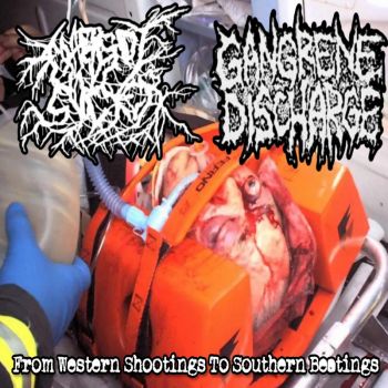 Maggot Sucker / Gangrene Discharge - From Western Shootings to Southern Beatings (2025)