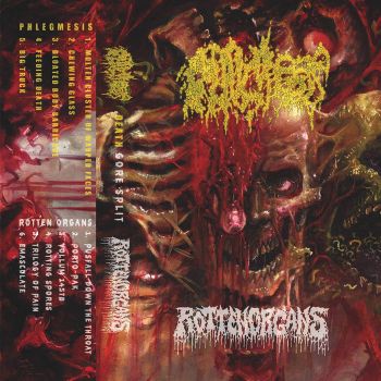 Phlegmesis / Rotten Organs - Death Gore Split (2026)